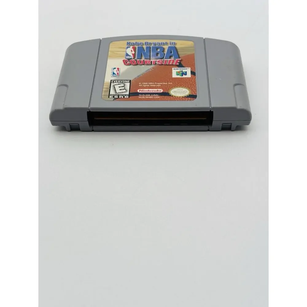 Kobe Bryant in NBA Courtside (Nintendo 64, 1998) Cleaned Tested Authentic N64 VG